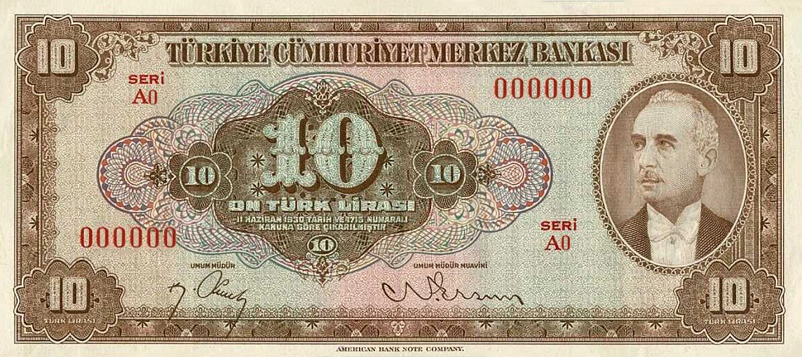 4.Emisyon 10 Türk Lirası II.Tertip